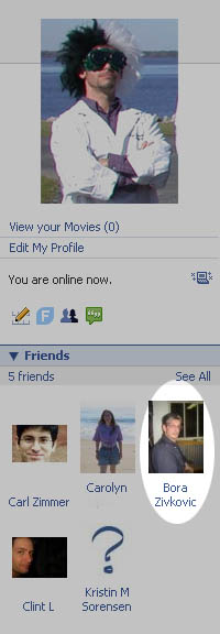 Bora Zivkovic on Facebook